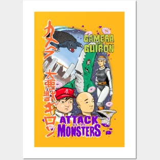 Attack of the Monsters Posters and Art